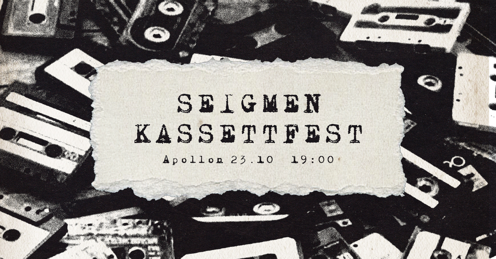 Event image Kassettfest PLUTO // Seigmen x Apollon 