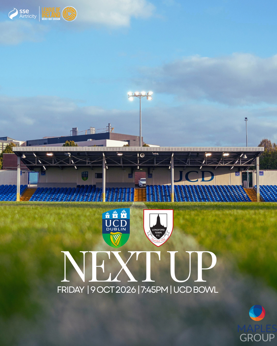 Event image UCD AFC v Longford Town FC