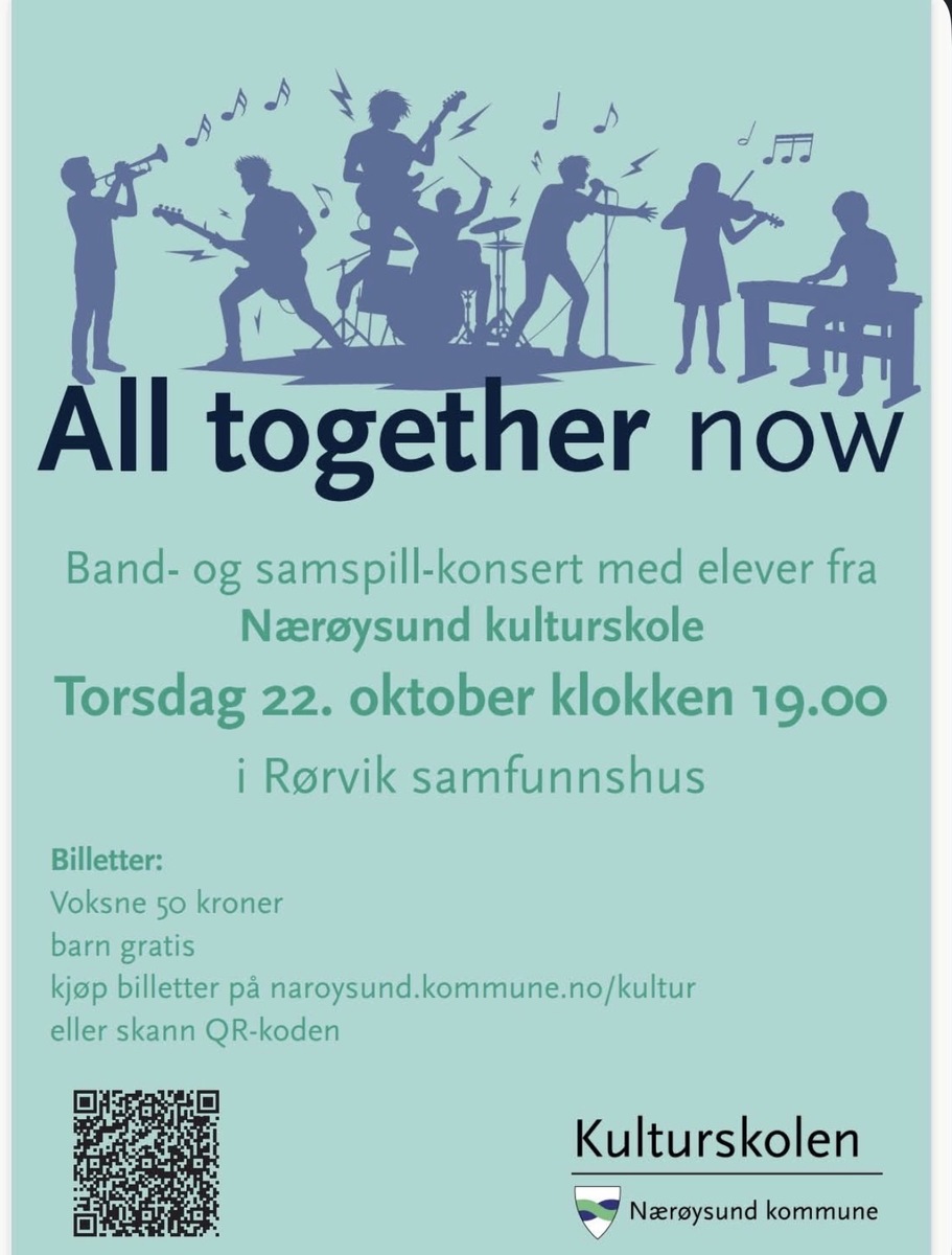 Event image Nærøysund kulturskole - All together now