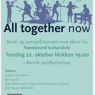 Event image Nærøysund kulturskole - All together now