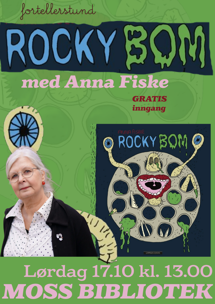 Event image Fortellerstund med Anna Fiske på Moss bibliotek!
