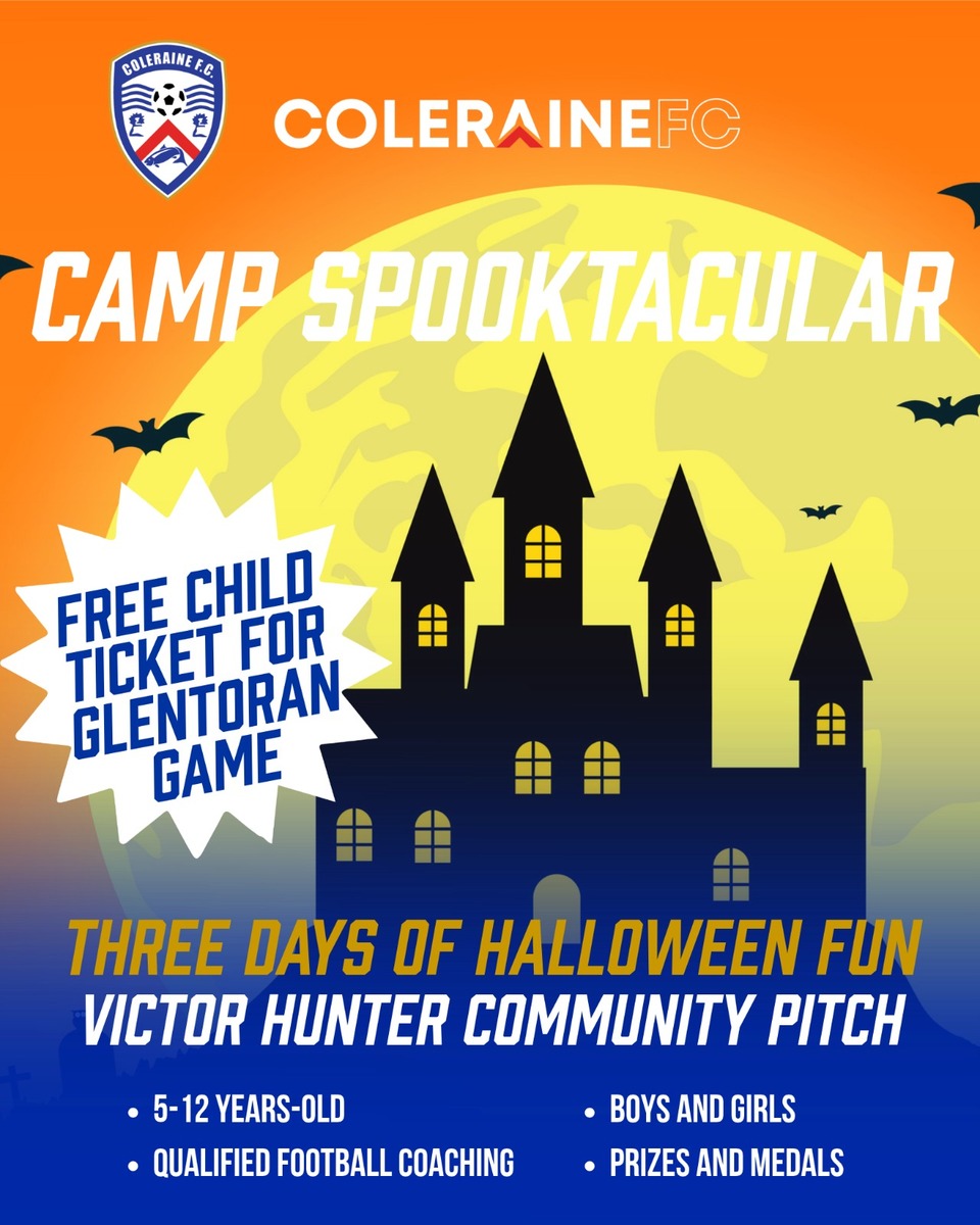 Event image COLERAINE FC HALLOWEEN CAMP 2026