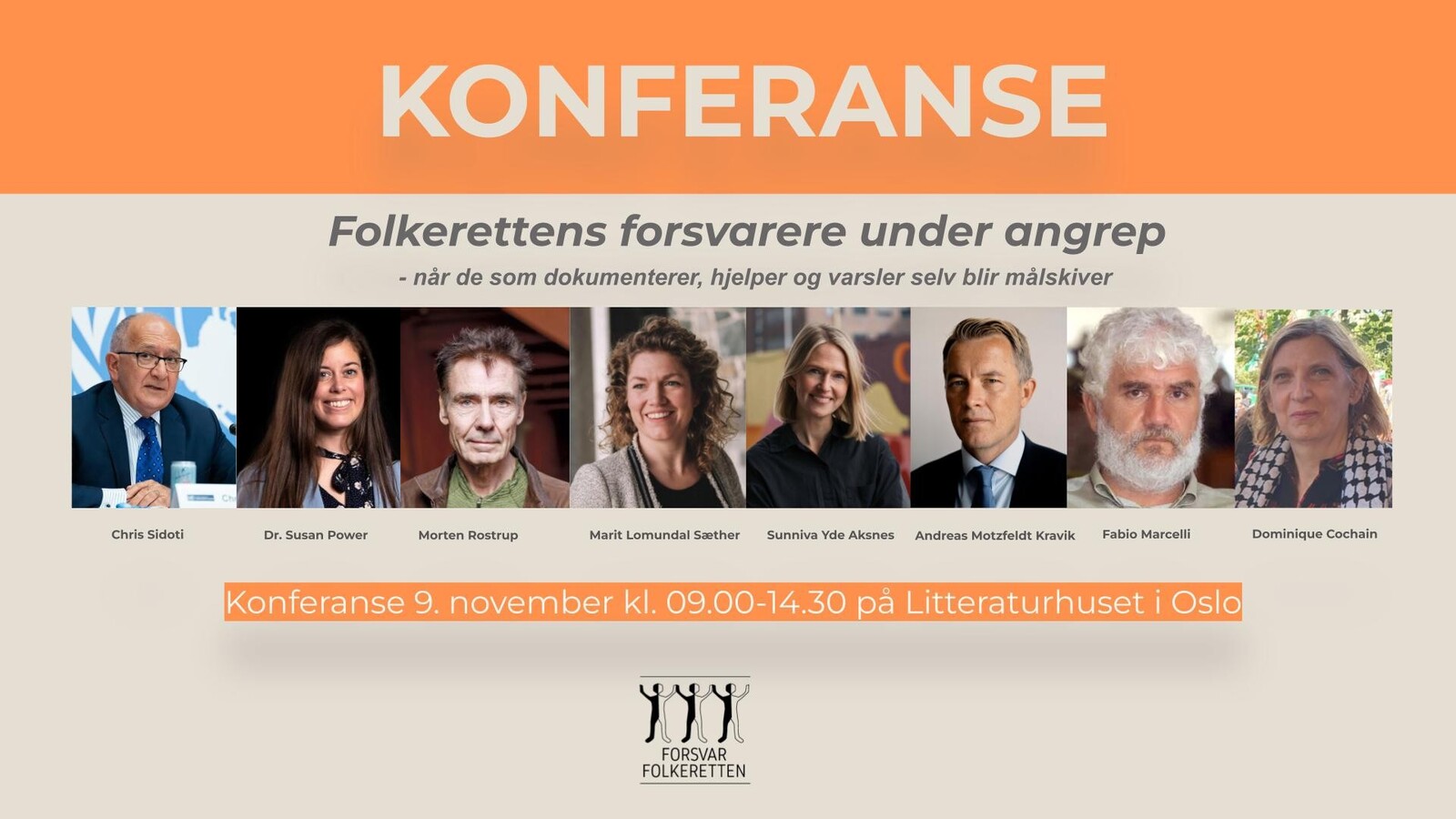 Event image Folkerettens forsvarere under angrep