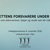 Event image Folkerettens forsvarere under angrep