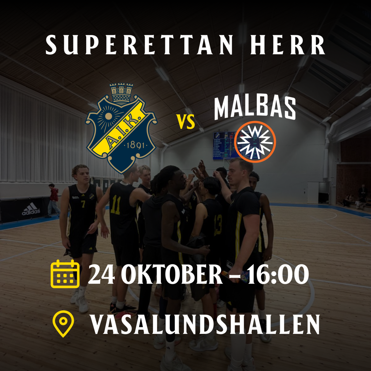 Event image SEH: AIK vs. Malbas
