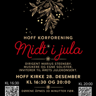 Event image Midt i jula KL 20.00
