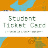 Event image Youth25/Student Ticket Card