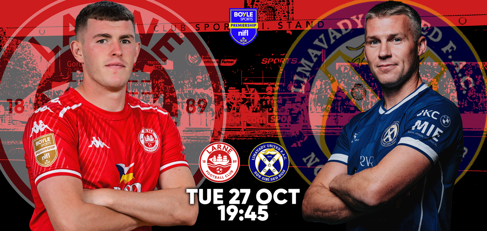 Event image Larne FC vs Limavady United