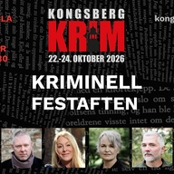 Event image Kongsberg Krim - Kriminell Festaften Fredag 23.10