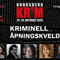 Event image Kongsberg Krim - Åpningskveld på Energimølla Torsdag 22. Oktober