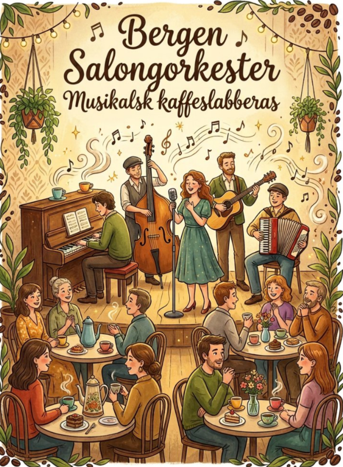 Event image Kaffeslabberas med Bergen Salongorkester 