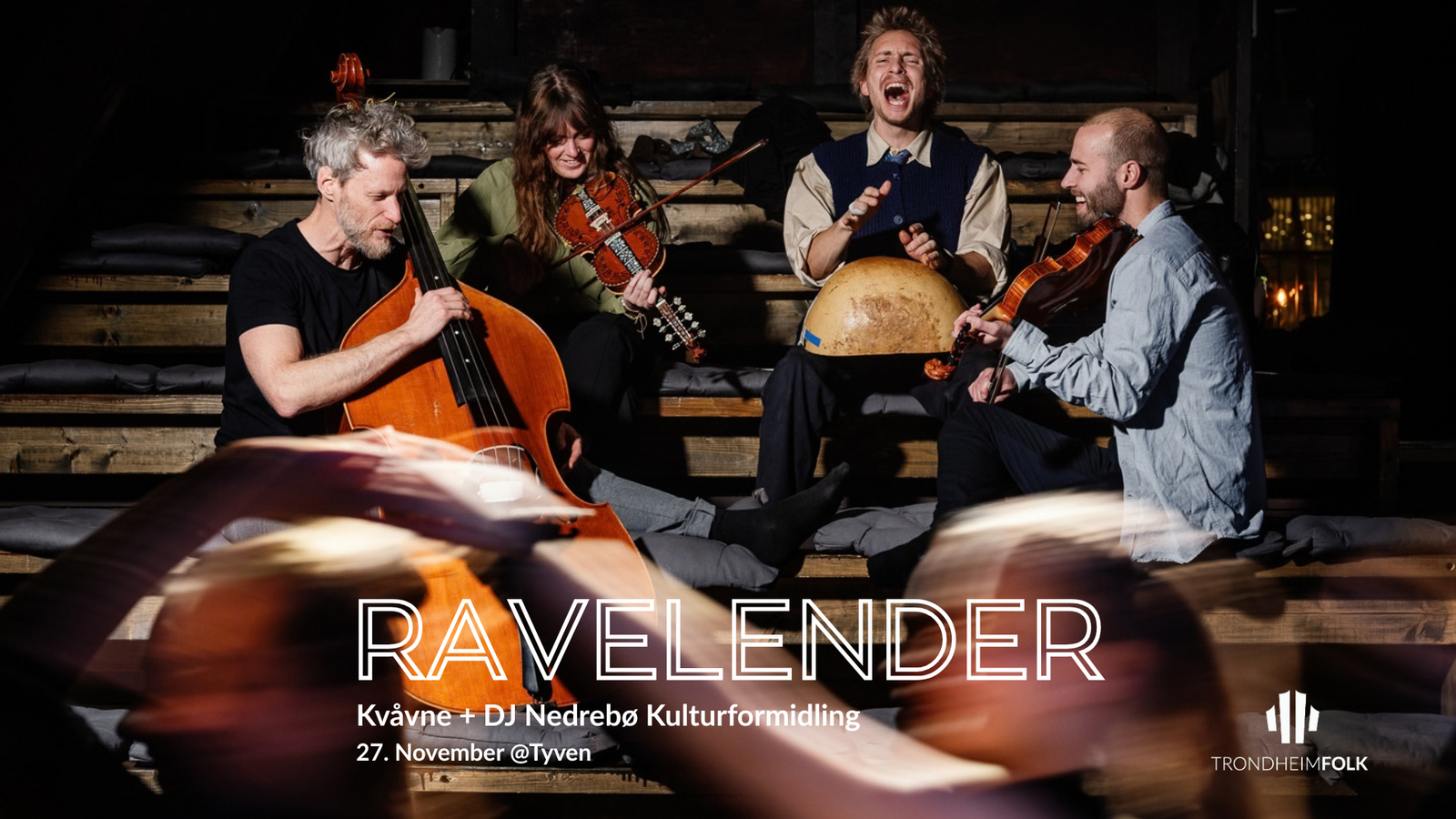 Event image Ravelender: Kvåvne + DJ Nedrebø Kulturformidling