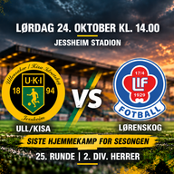 Event image 25. Runde i 2.Div.: Ull/Kisa - Lørenskog