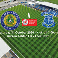 Event image NPL Curzon Ashton FC v Leek Town