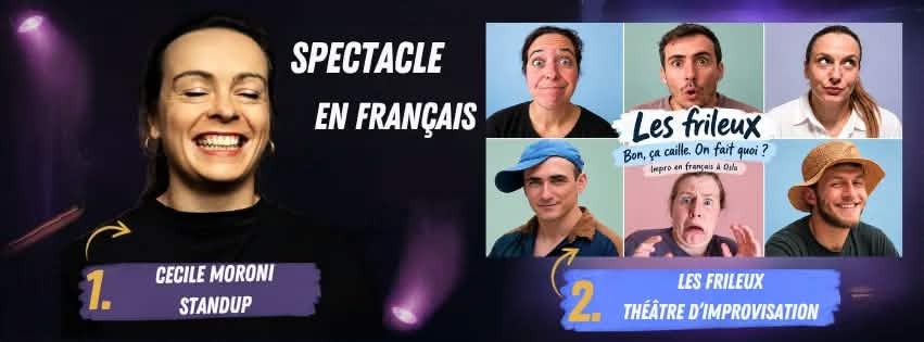 Event image French comedy night by Impro Neuf!