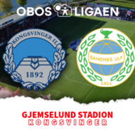 Event image KONGSVINGER - SANDNES ULF | OBOS-LIGAEN 2026