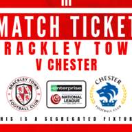 Event image Brackley Town FC v Chester FC – Enterprise National League North – Saturday 7th November 2026 - KO 3pm 