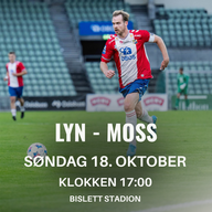 Event image OBOS-ligaen: Lyn - Moss