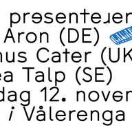 Event image  F/eks minifestival:  Linnéa Talp (SE) + Luka Aron (DE) + Seamus Cater (GB)