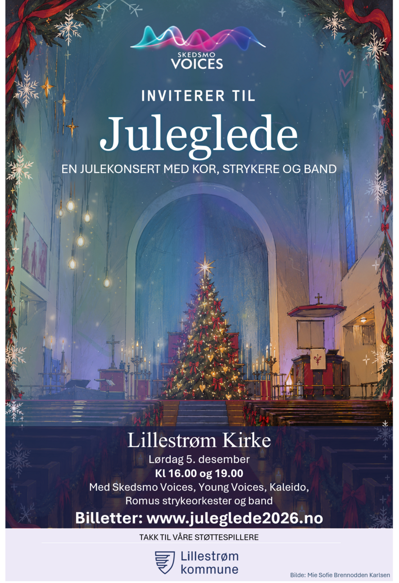 Event image Juleglede 2026 Skedsmo Voices kl 16