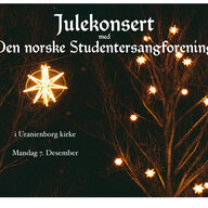 Event image Julekonsert med Den norske Studentersangforening kl. 18:00
