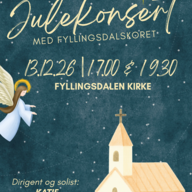 Event image Julekonsert med Fyllingsdalskoret, søndag 13. desember, 17:00