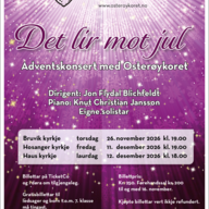 Event image Adventskonsert med Osterøykoret i Haus kyrkje laurdag 12.desember kl.18.00