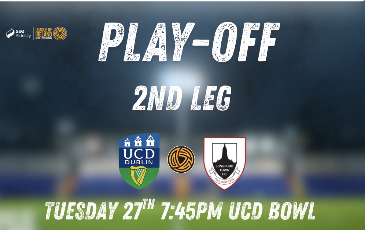 Event image UCD AFC vs Longford Town FC