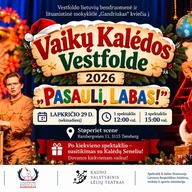 Event image  Kauno valstybinio lėlių teatro spektaklis – „Pasauli, Labas“