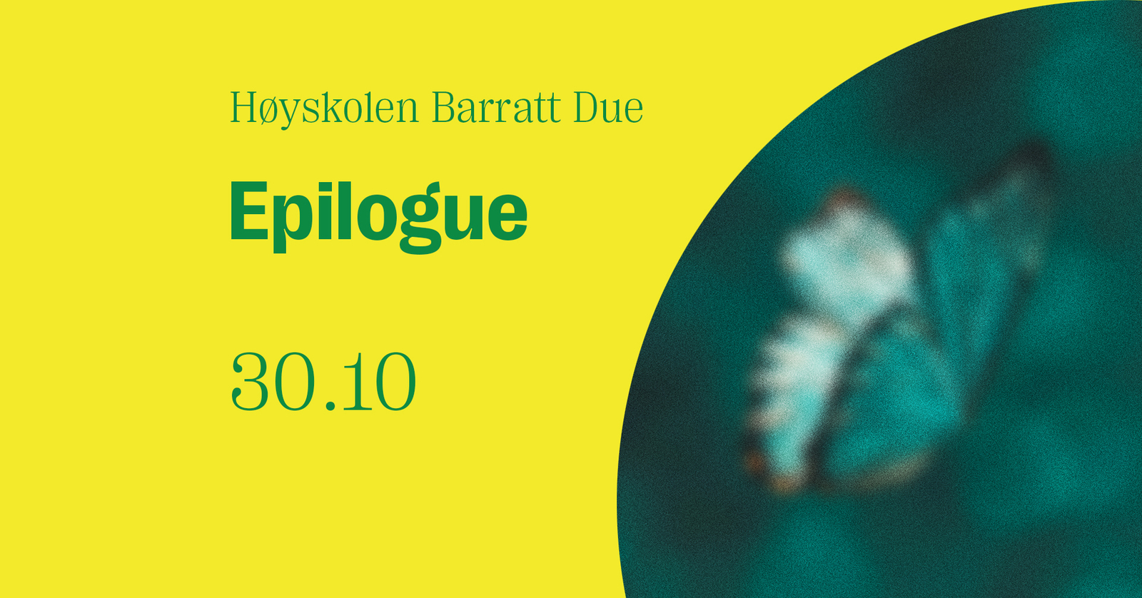 Event image Epilogue