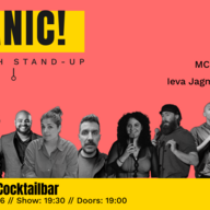 Event image English Stand-Up PANIC! @ Nedreløkka Cocktailbar