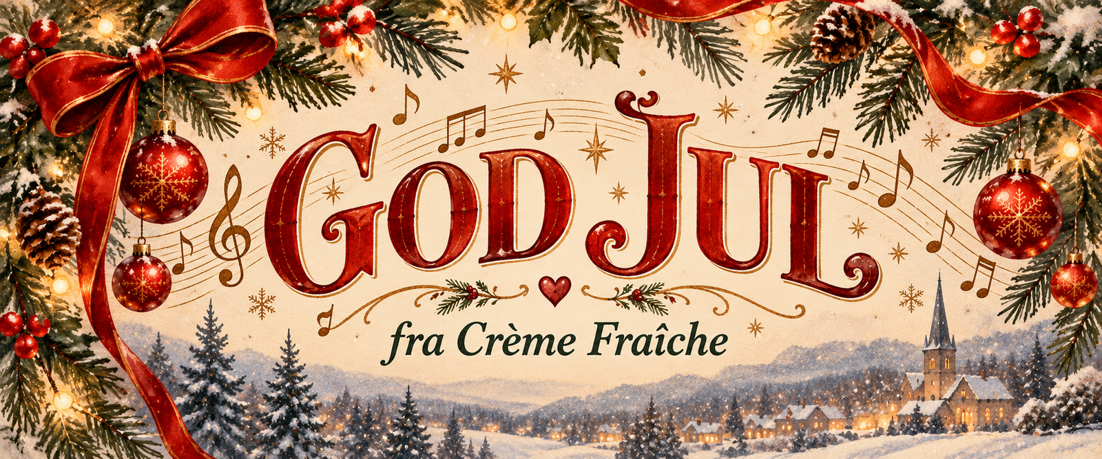 Event image God jul fra Crème Fraîche