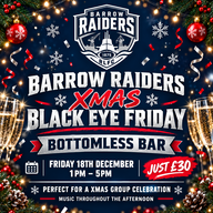 Event image Xmas Black Eye Friday Bottomless Bar