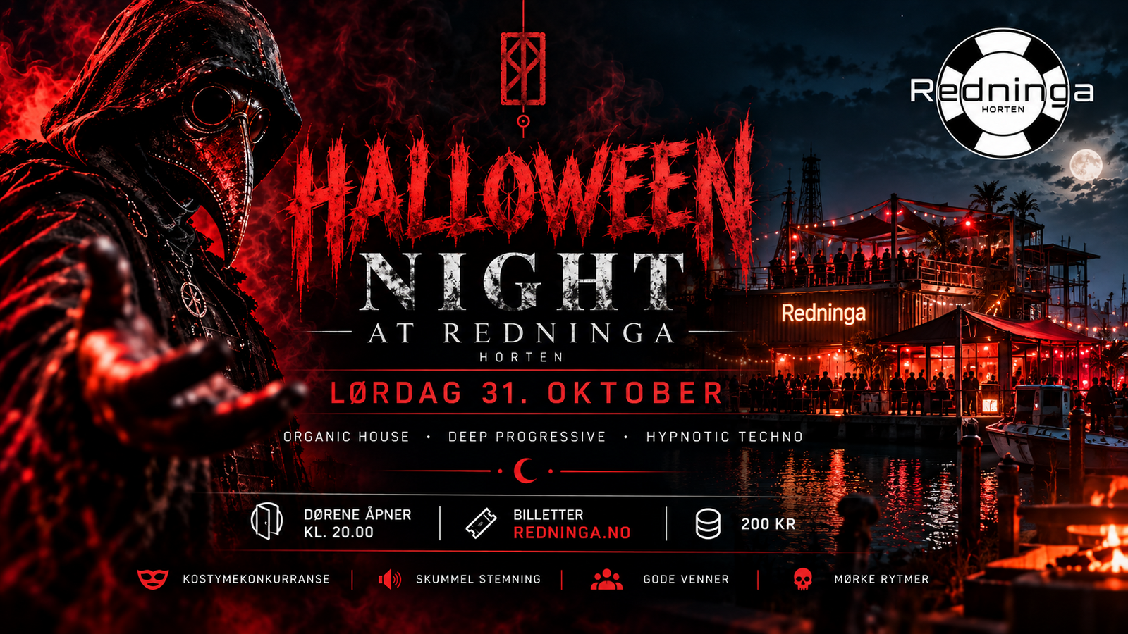 Event image Halloween Night På Redninga
