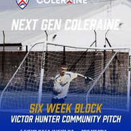 Event image COLERAINE FC NEXT GEN @ COLERAINE FC VICTOR HUNTER COMMUNITY PITCH