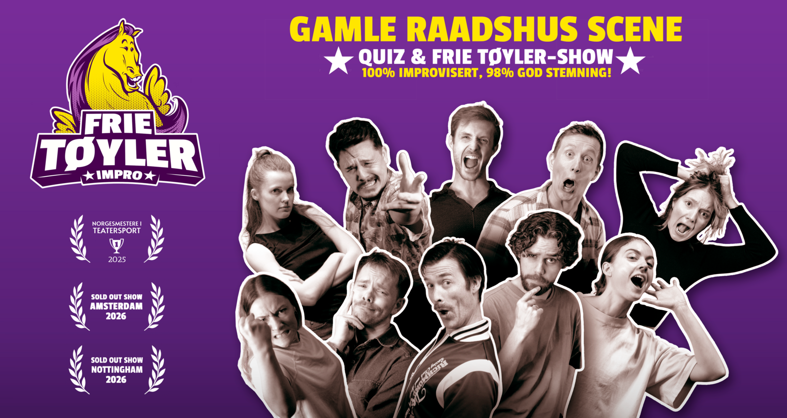 Event image Frie Tøyler Show!