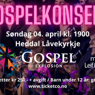 Event image Gospelkonsert i Heddal Låvekyrkje