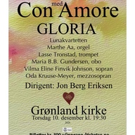 Event image GLORIA – Julekonsert med Con Amore ✨