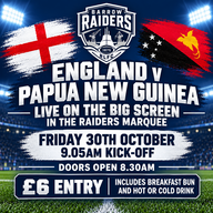 Event image England v Papua New Guinea on the Big Screen