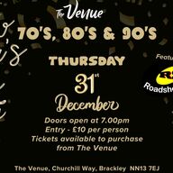 Event image New Years Eve 70,80,90s Night @ The Venue