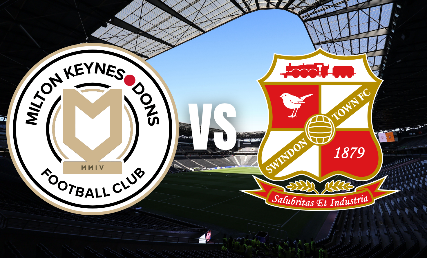 Event image MK Dons v Swindon Town