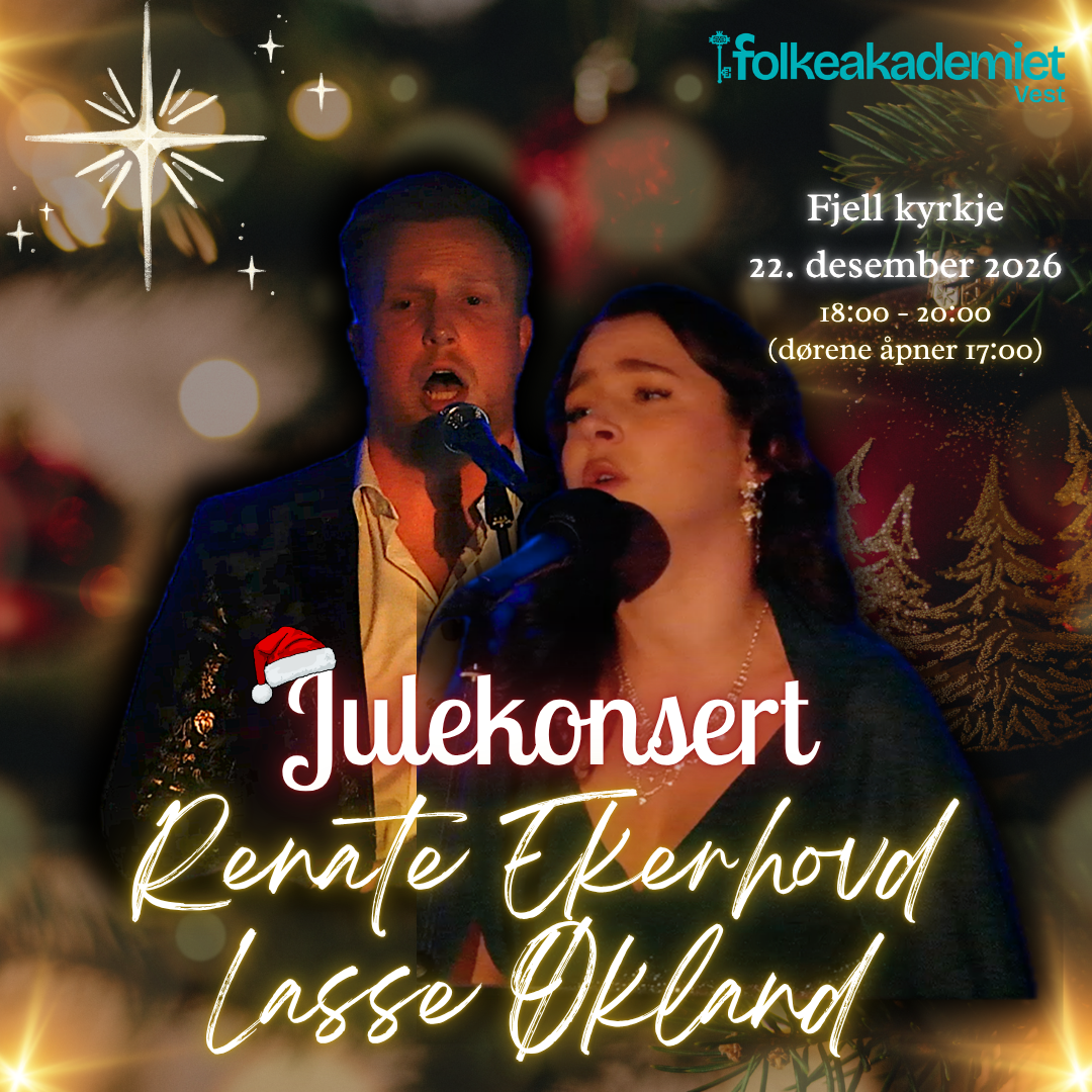 Event image Julekonsert med Renate Ekerhovd & Lasse Økland