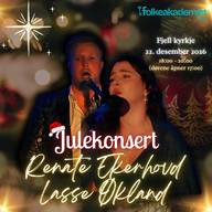 Event image Julekonsert med Renate Ekerhovd & Lasse Økland