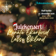 Event image Julekonsert med Renate Ekerhovd & Lasse Økland