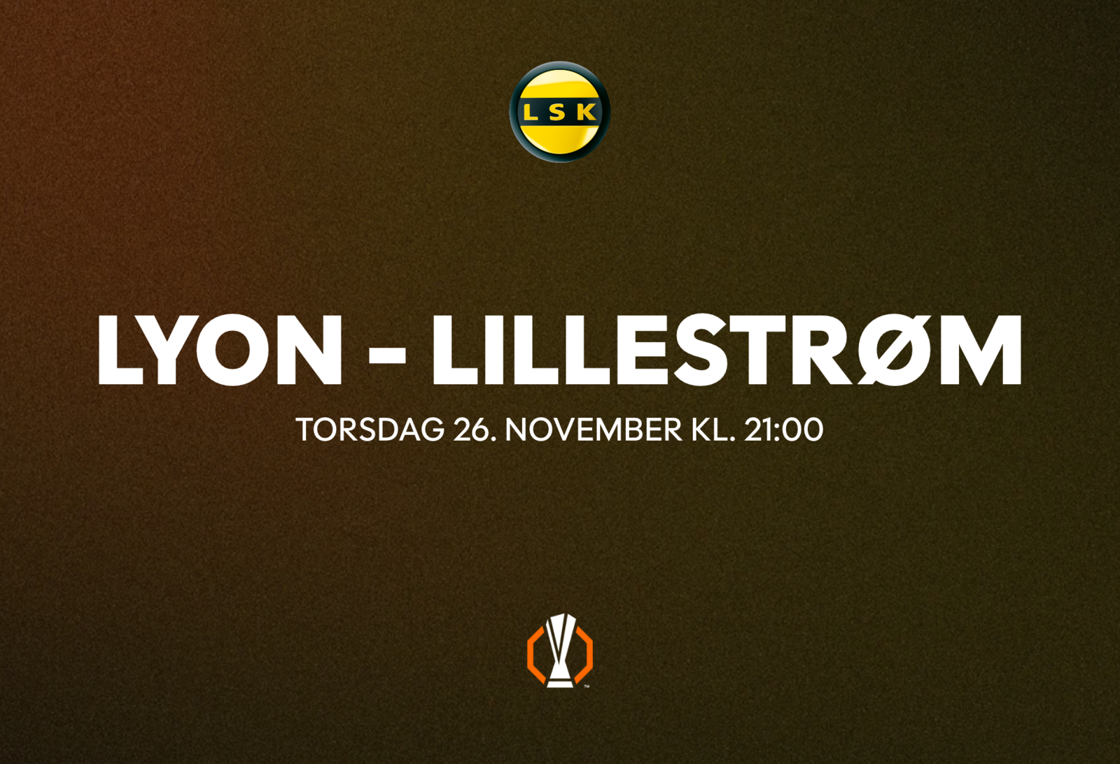 Event image Lyon - LSK 26.11.26 - Bortebilletter