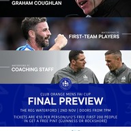 Event image FAI Cup Final Preview Night