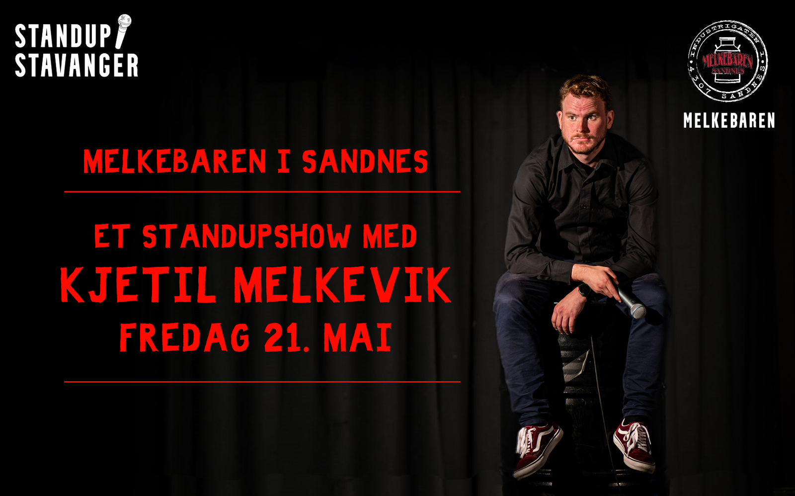 Event image Kjetil Melkevik på Melkebaren - 21. mai 