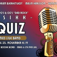 Event image Musikkquiz med live band 25 nov