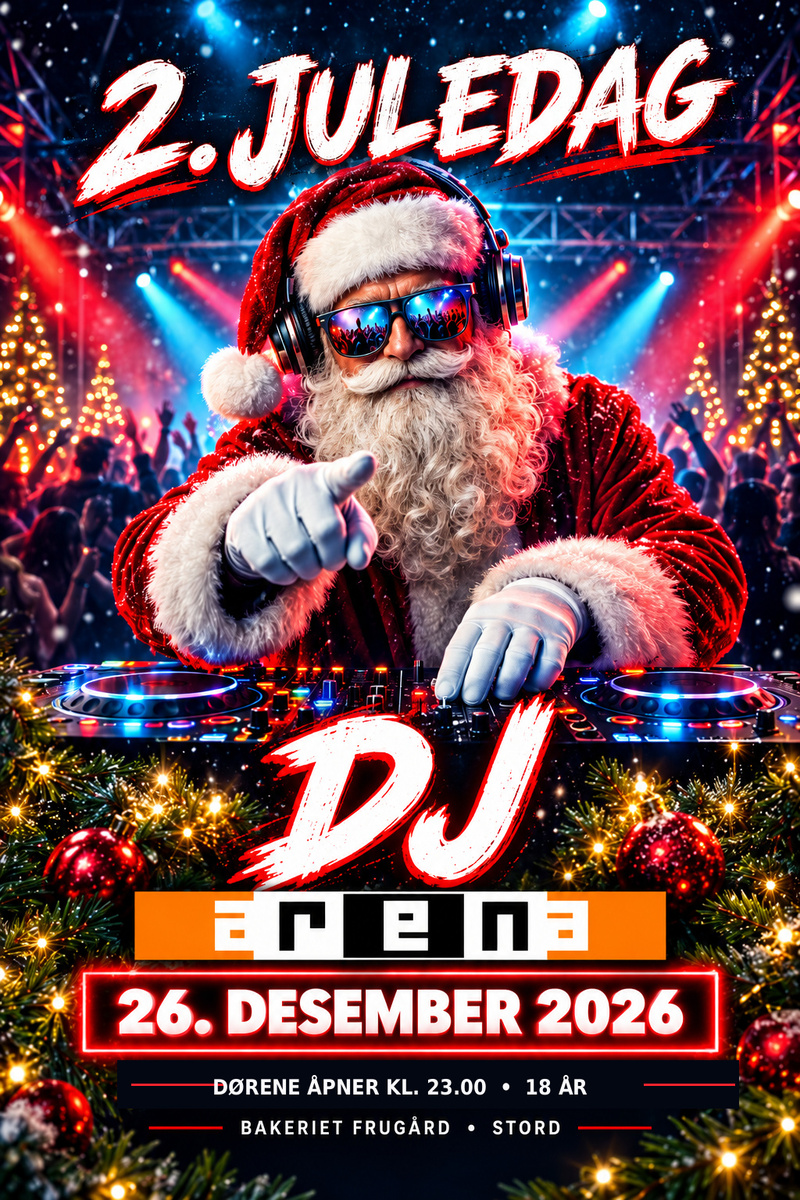 Event image Disco Arena 2. Juledag 2026