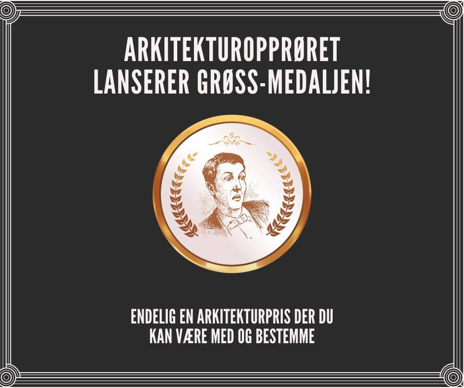 Event image Arkitekturopprørets prisutdeling 2026